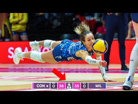 This is the Most DRAMATIC Set in Women's Volleyball History !!!