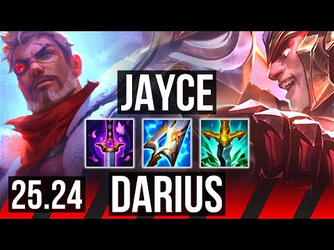 JAYCE vs DARIUS (TOP) | KR Master | 25.24