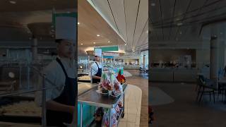 Turning over the BIGGEST cruise ship in the world for  new passengers. #iconoftheseas #royalcaribean