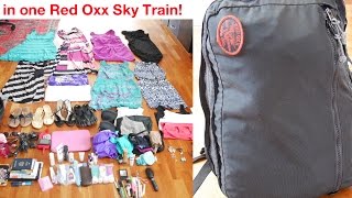 Two Week International Travel in 1 Red Oxx Bag!