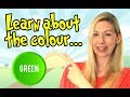 Green Learn All About Colors Fun And Educational Videos For Kids Learning Time