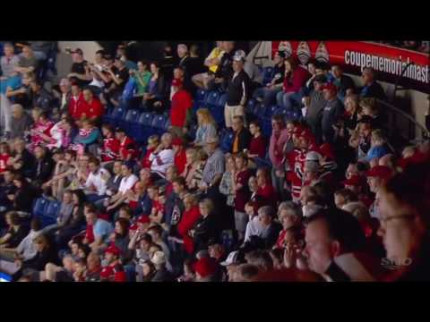 Quebec Remparts Fans Throw Debris on The Ice