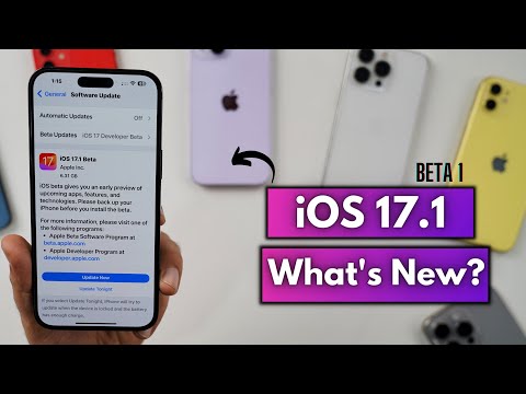 iOS 17.1 beta 1 | What’s New?