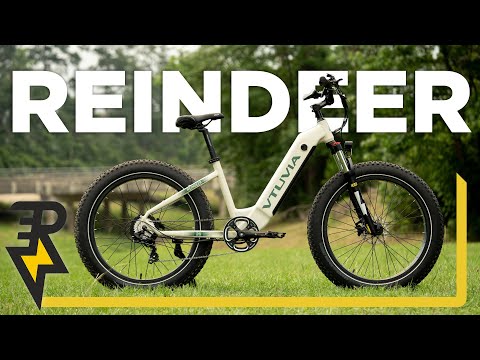 Rugged sturdy off-road VTUVIA Reindeer fat tire ebike review