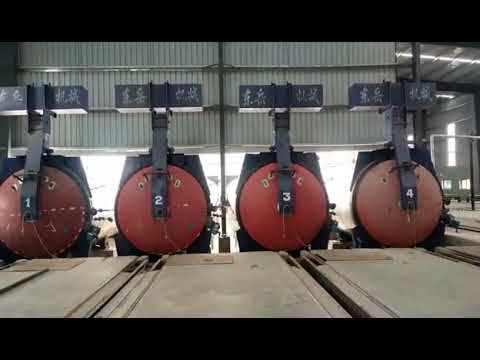 750m3/day Semi Automatic Aac Block Plant