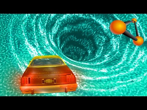 WTF? Crash to Black Hole | BeamNG Drive