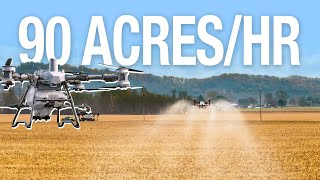 90 Acres an Hour, Really? DJI T100