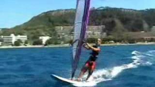 preview picture of video 'Windsurf Freestyle Camp day 3 Rhodes'