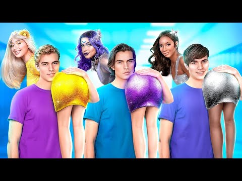 Moon Girl VS Sun Girl VS Star Girl! How to Become the Queen of the University!