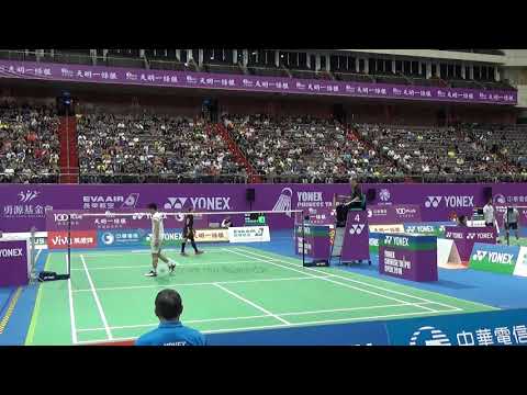 20181004Taipei Open MS CHOU Tien Chen(TPE) vs Misha ZILBERMAN(Israel)2-2