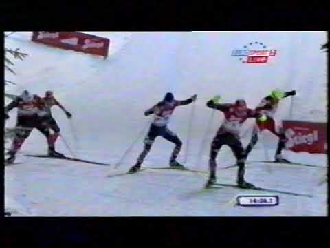 2010/11 combinata 10 km Ramsau/2 - Stecher, Edelmann, Frenzel