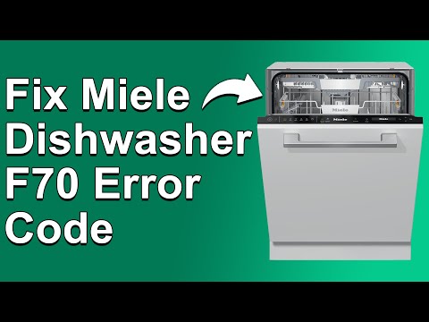 How To Fix The Miele Dishwasher F70 Error Code - Meaning, Causes, & Solutions (Ultimate Guide!)