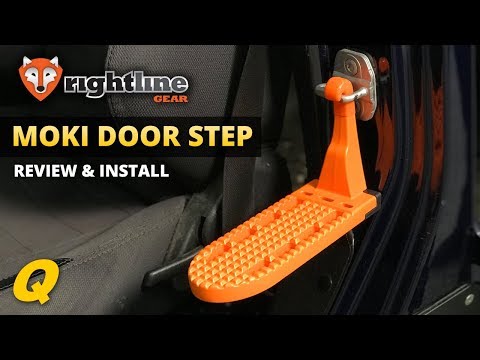 Rightline Gear Moki Door Step Review & Install for Jeep Wrangler & Jeep Gladiator