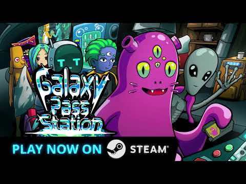 Galaxy Pass Station: Official Release Trailer | Colony Simulator Game on Steam | Save Humanity 2023 thumbnail