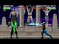 Ultimate Mortal Kombat Trilogy MK1 Reptile Playthrough