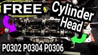 FREE cylinder head 3.6 Pentastar V6 problems. P0302 P0304 P0306. Ticking noise X56 Recall Warranty