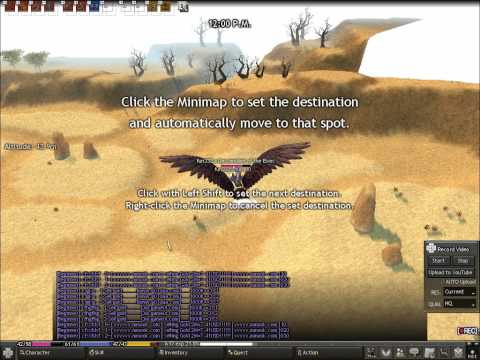 mabinogi Flying from Fillia to Qilla Base Camp and back-PART 1!