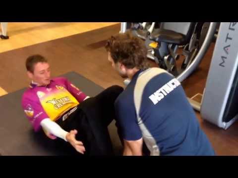 Jockey v Footballer - the battle of the fittest