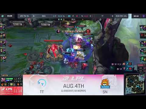 SamD Aphelios Defensive Pentakill - RNG vs TT