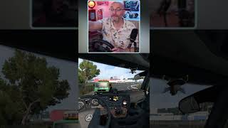 Accident de la route avec un camion benne #shorts