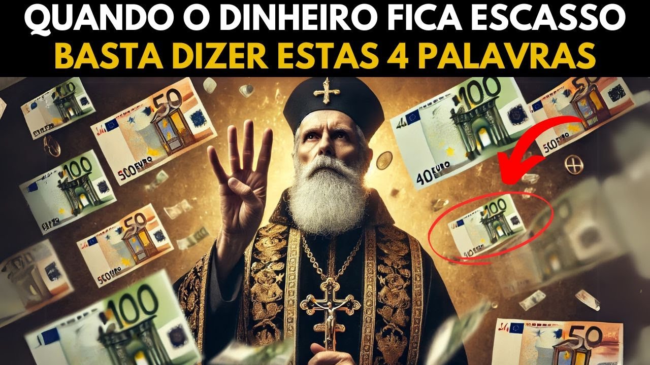 Quando o dinheiro falta, pronuncie 4 palavras e veja o milagre