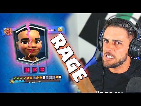 RAGE PERDI DESAFIO DA DOMADORA DE CORDEIRO NO CLASH ROYALE