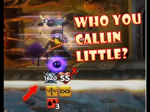 Monster Train Cov 25 DLC BlueX/PurpleX - Over 1k damage Little Fade Can't be Stopped!!!!