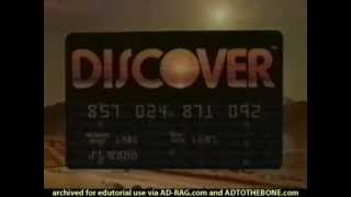 Discover Card Commercial for Super Bowl XX 1986