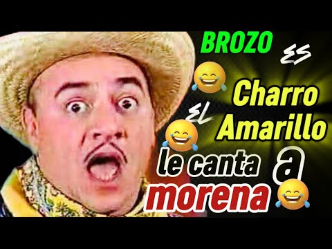 🤠Brozo is the Yellow Charro, the Famous Singer, He Complains About Morena's Abuse with Spicy Humor😂