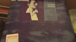 The Soldier - Rupert Brooke - Richard Waring - Rare Vinyl LP - Poetry Recital
