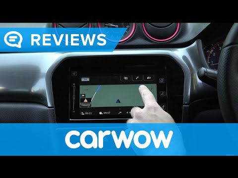 Suzuki Vitara SUV 2018 infotainment and interior review | Mat Watson Reviews