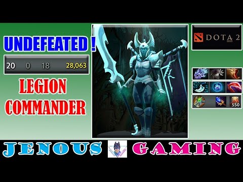 Undefeated Legion Commander on dota 2