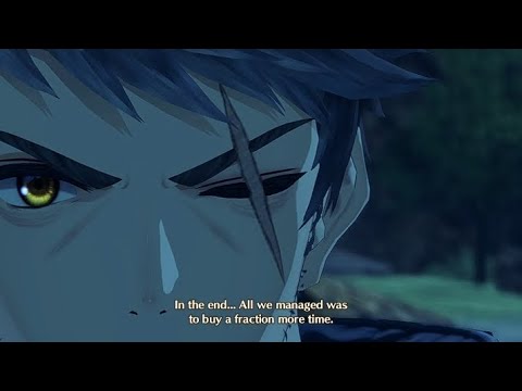 so that's how shulk lost his arm and rex lost his eye