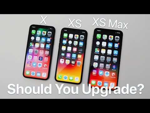 iPhone X vs iPhone XS and XS Max - Should You Upgrade? Video