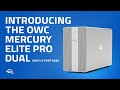 Introducing the OWC Mercury Elite Pro Dual with 3-Port Hub