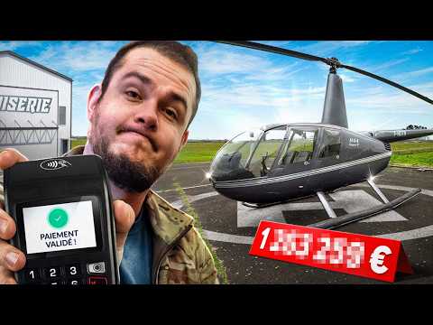 Un HÉLICOPTÈRE, combien ça coute ???
