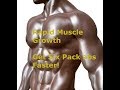Powerful Rapid Muscle Growth Subliminal Six Pack Abs Frequency