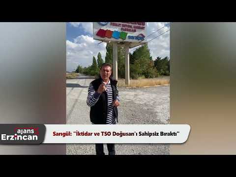 Sarıgül: "İktidar ve TSO Doğusan'ı Sahipsiz Bıraktı"
