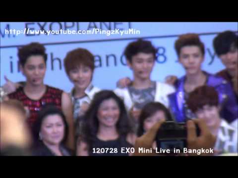 [FANCAM] 120728 EXO Mini Live in Bangkok - Xiumin Cut