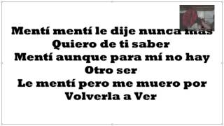 Remmy Valenzuela Mentí con letra c=