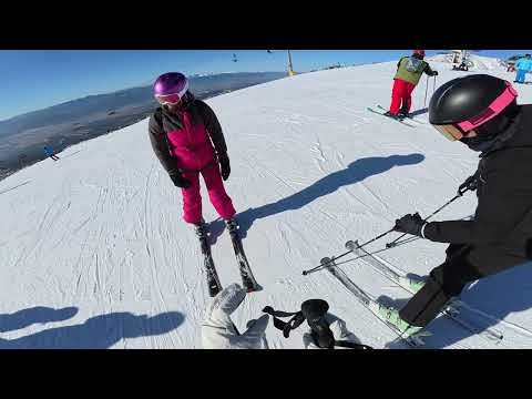 Skiing at Vysoké Tatry - Štrbské Pleso - Slovakia #strebskepleso #hightatras #slovakia #tatras