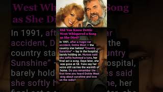 Did You Know Dottie West Whispered a Song as She Died? #shorts #nostalgia