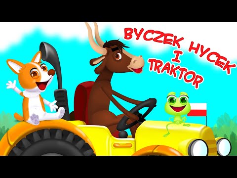 Byczek Hycek i Traktor – Piosenki dla Dzieci – Z Miłości do Dzieci