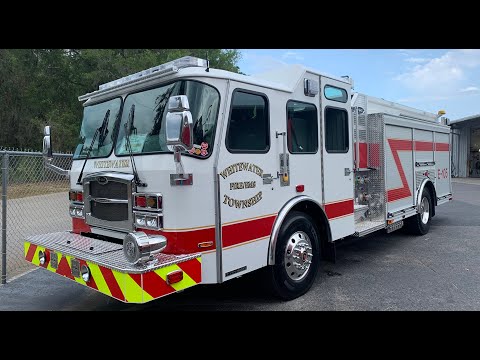 Walk Around of Whitewater Township Fire & EMS Typhoon Top Mount Pumper - SO143887