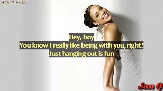 Alicia Keys - Teenage Love Affair (Lyrics)