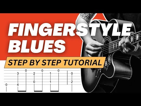 How to Play SOLO Fingerstyle BLUES [TAB included]