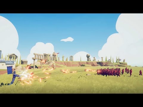 Can New Shogun fight 100 Firework Archers? Quick Test TABS Unit Possession Update