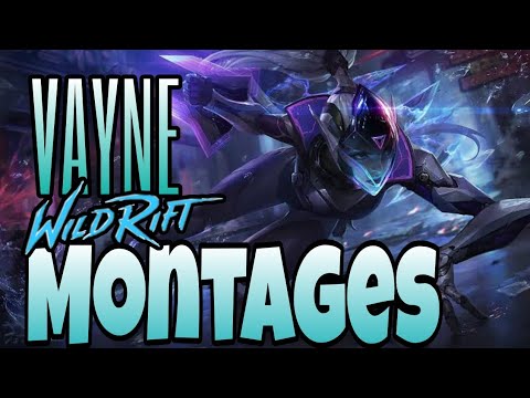 LoL Wildrift: VAYNE montages | featuring; AZGOD APOLLO gameplay | League of Legends - Wild Rift
