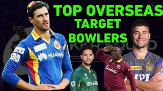 IPL 2022: Top Fast Overseas Target Bowlers for 2023 | Ami KKR Hai Taiyaar