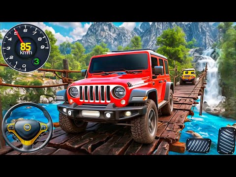 Offroad Cargo Pickup Truck Driving Simulator - 4x4 Jeep Driving Game 3D - Android Gameplay